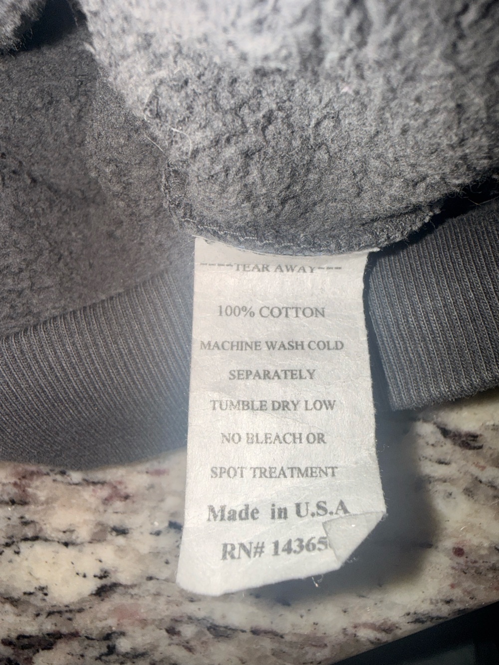 ♡ Joah Brown NWOT Deconstructed Crop Hoodie in Washed Black - Picture 16 of 16
